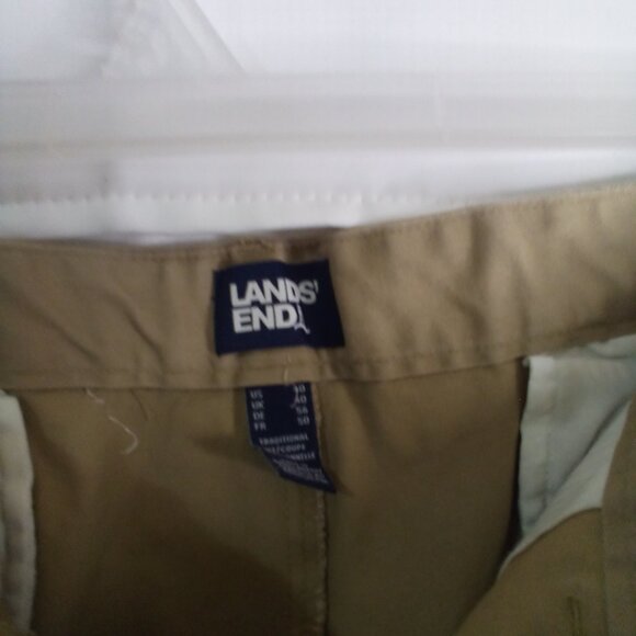 Lands' End Pants Men 40 x 29 Tan Khaki - Picture 9 of 14